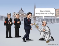 apostata bergoglio traidor de los catolicos chinos